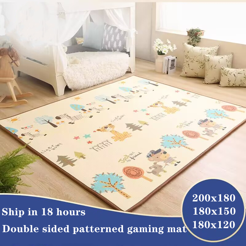 Repotting Mat - 무독성 두꺼운 180x120cm 아기 활동 매트