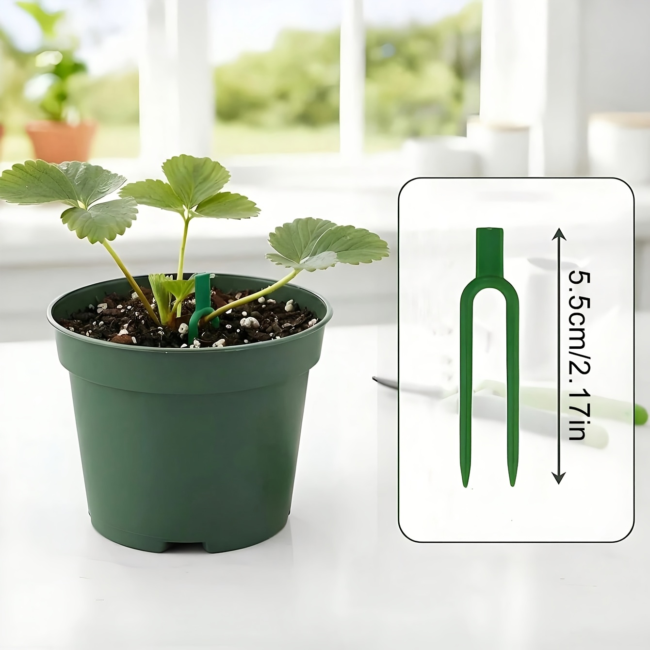 30/20/5개 플라스틱 U자형 정원 지지대 덩굴 고정 - Plant Support Stake 리뷰 및 가격