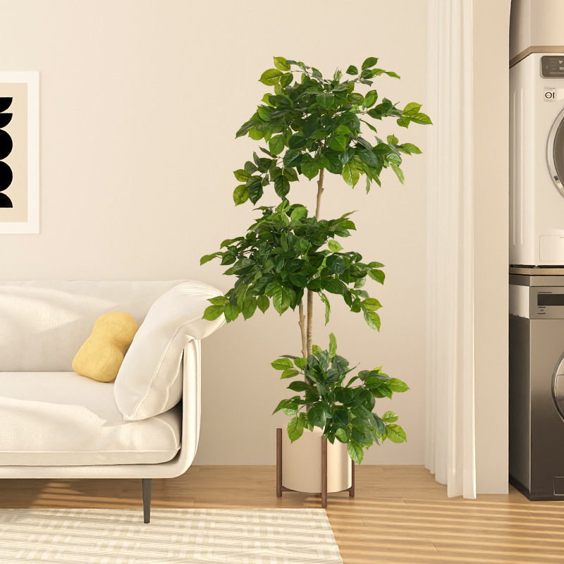2-78in 대형 가짜 식물 인공 해피 트리 플라스틱  - Fiddle Leaf Fig 리뷰 및 가격