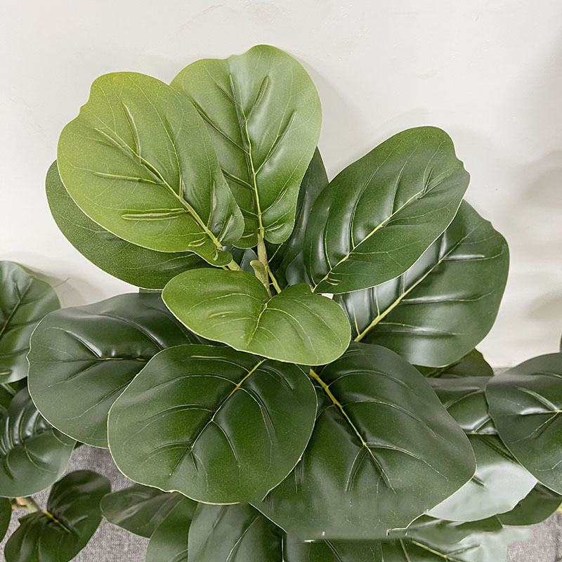 대형 피커스 나무 인공 식물, 가짜 나무, 플라스틱 반 - Fiddle Leaf Fig 리뷰 및 가격