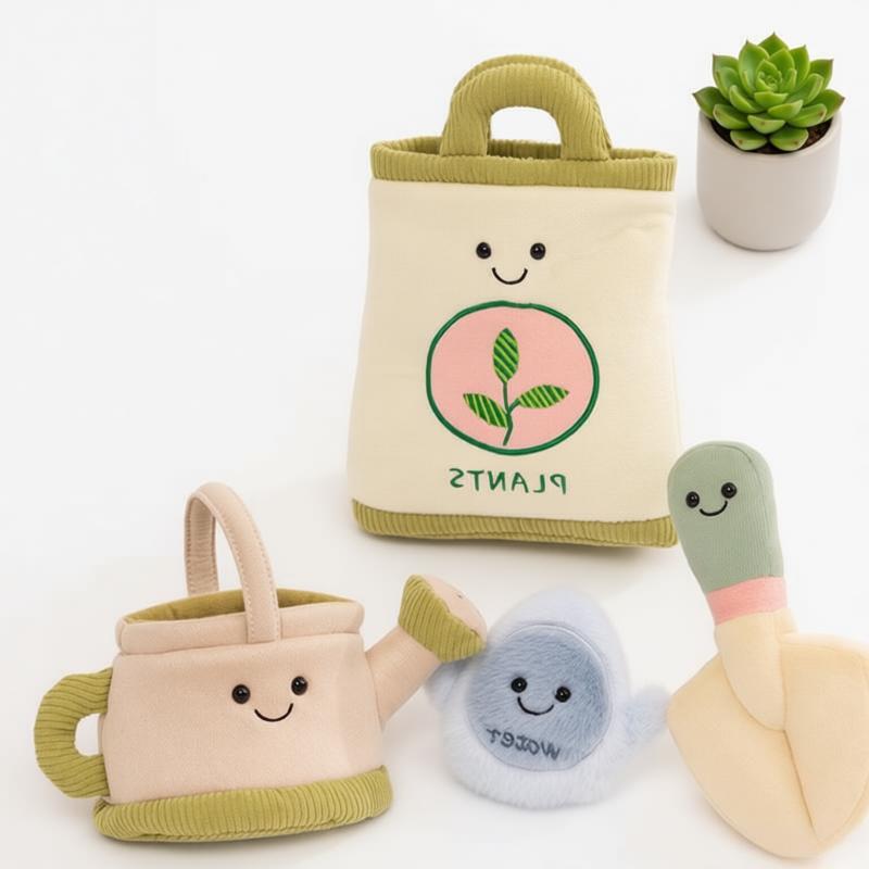 정원 가꾸기 플러시 장난감 식물 가방 드롭 삽 물뿌리개 - The Plant Parent 리뷰 및 가격
