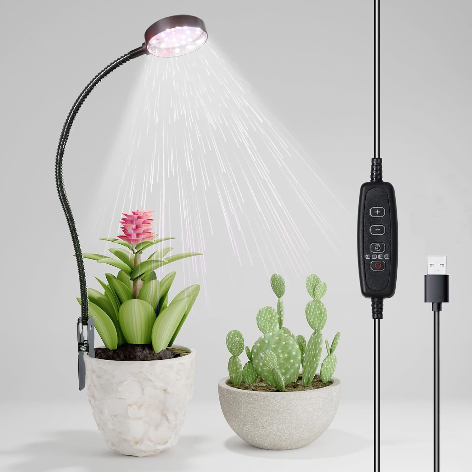 USB LED 식물등 6000K 풀 스펙트럼 화분용 조 - Pothos 리뷰 및 가격
