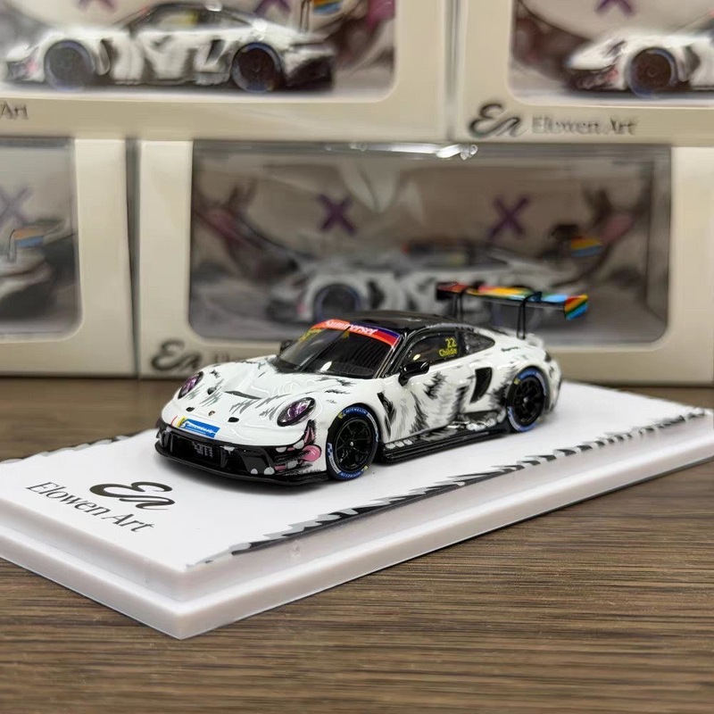 엘로웬 아트 1/64 포르쉐 911 GT3R 스노우 몬 - Monstera 리뷰 및 가격