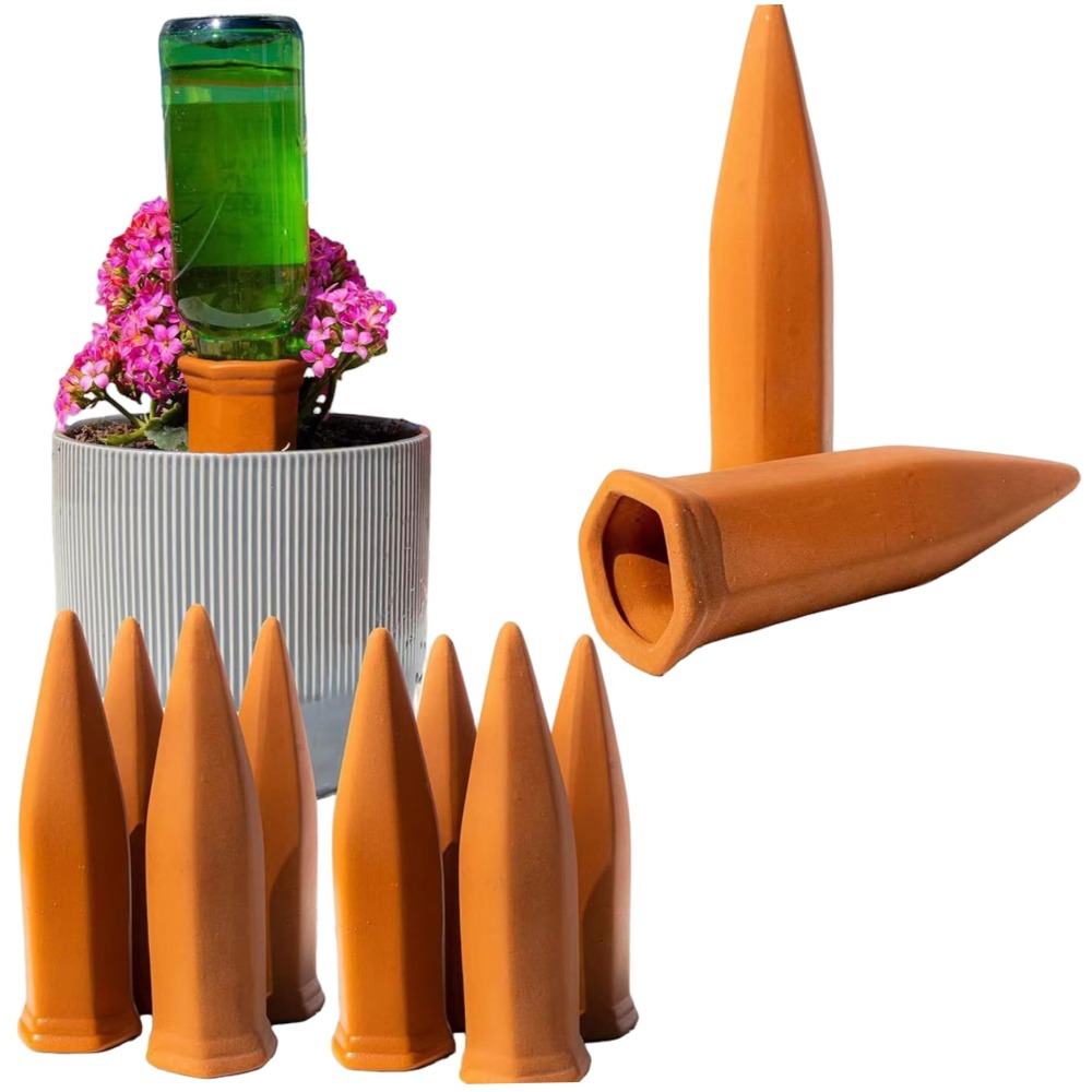 테라코타 자동 급수 장치 식물 급수 시스템 화분 삽입형 - Terracotta Pot 리뷰 및 가격